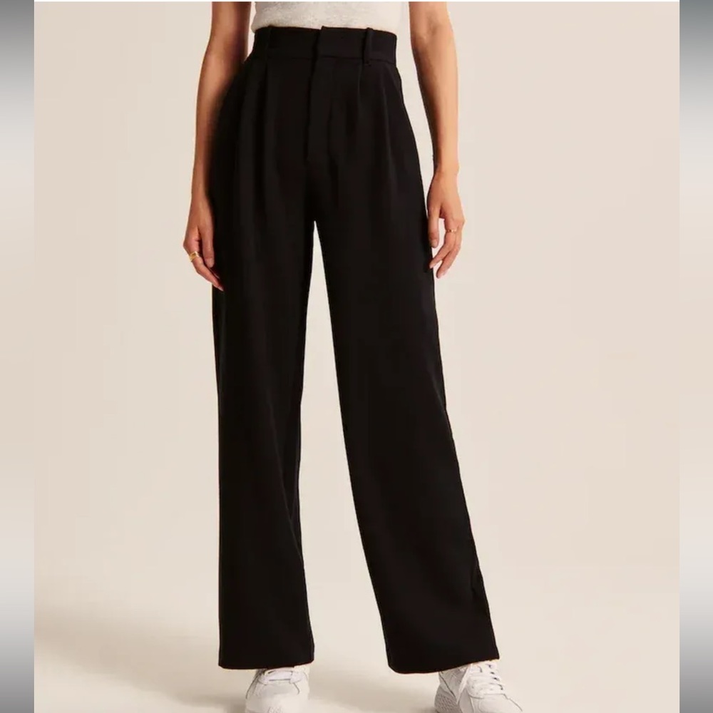 Pink Laura Effortless Tailored Wide Leg Pants